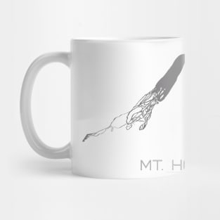 Mt Hood Resorts 3D Mug